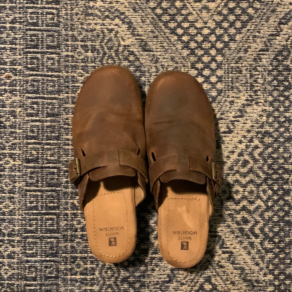 Brown Mule Clogs- So comfy!